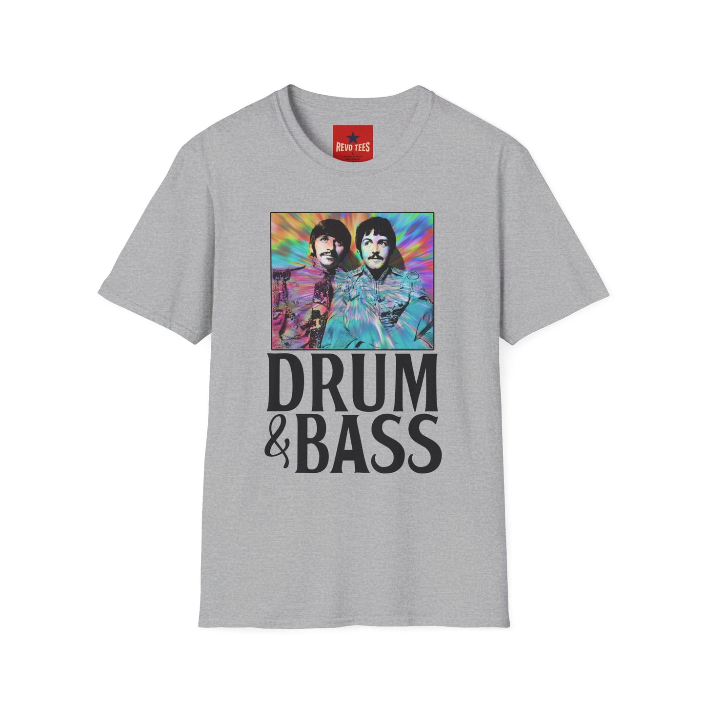 T-Shirt — Psychedelic Drum & Bass Band Portrait Tee