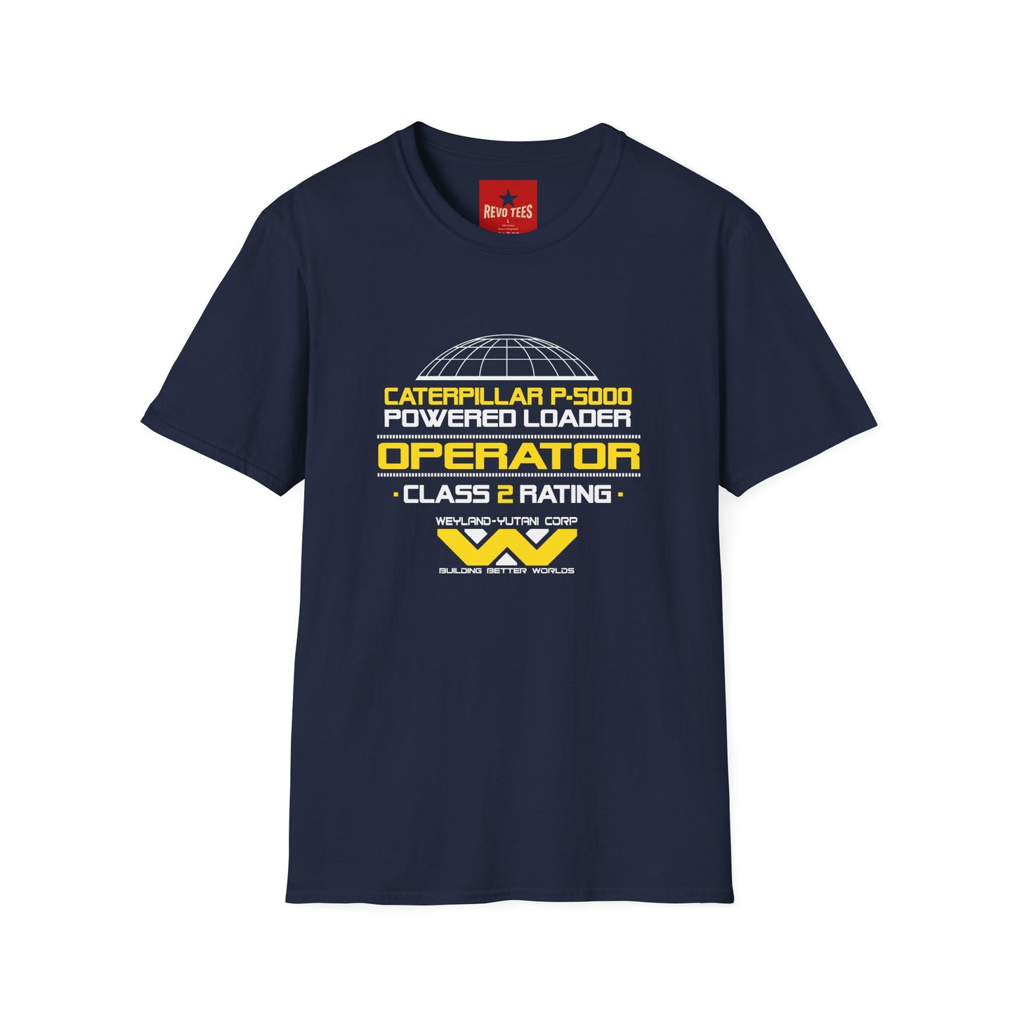 Caterpillar P-5000 Powered Loader Operator T-Shirt — Class 2 Rating