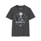 REVOTEES Alien Grey T-Shirt — Retro Sci‑Fi Extraterrestrial Graphic Tee