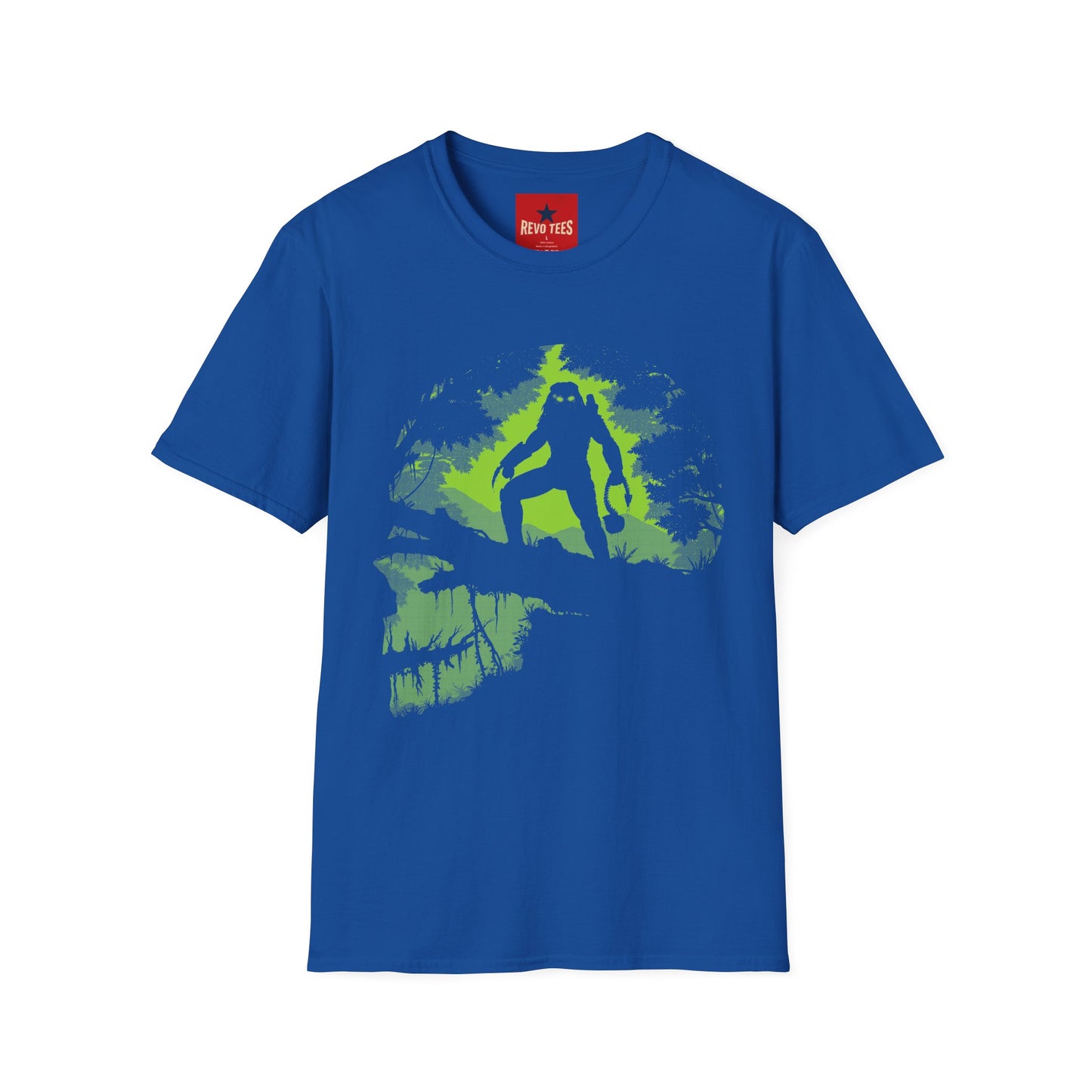 Predator Forest Silhouette T-Shirt — Cryptid Adventure Tee