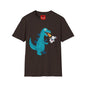 Dino vs. Astronaut Graphic T-Shirt — Cute Cartoon Monster Tee