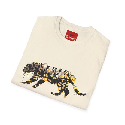 Banksy Graffiti Tiger T-Shirt — Urban Street Art Cat Tee
