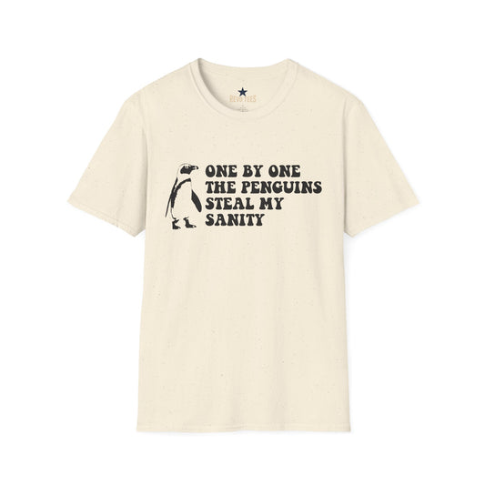 Revotees Penguins Steal My Sanity Unisex Softstyle T-Shirt