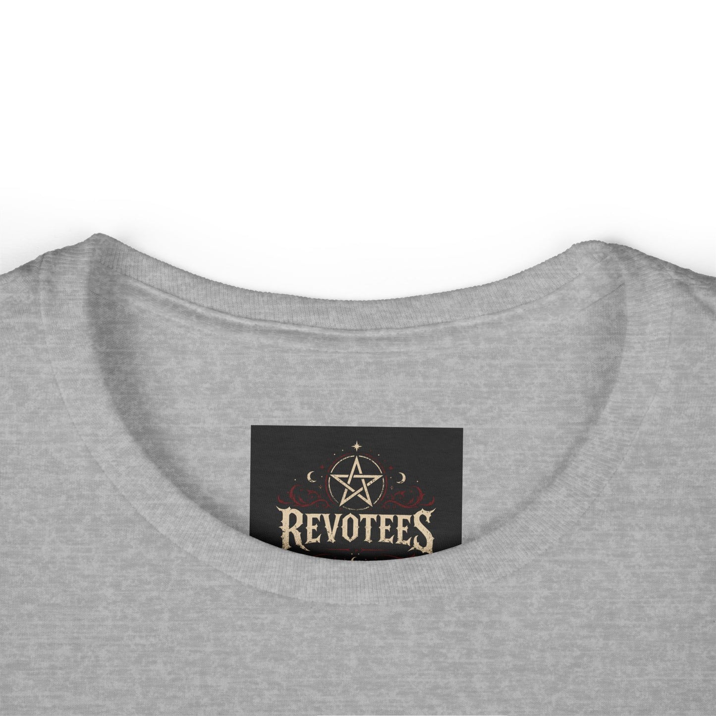 Revotees Skull Tee — Women's Gothic Americana Graphic T‑Shirt