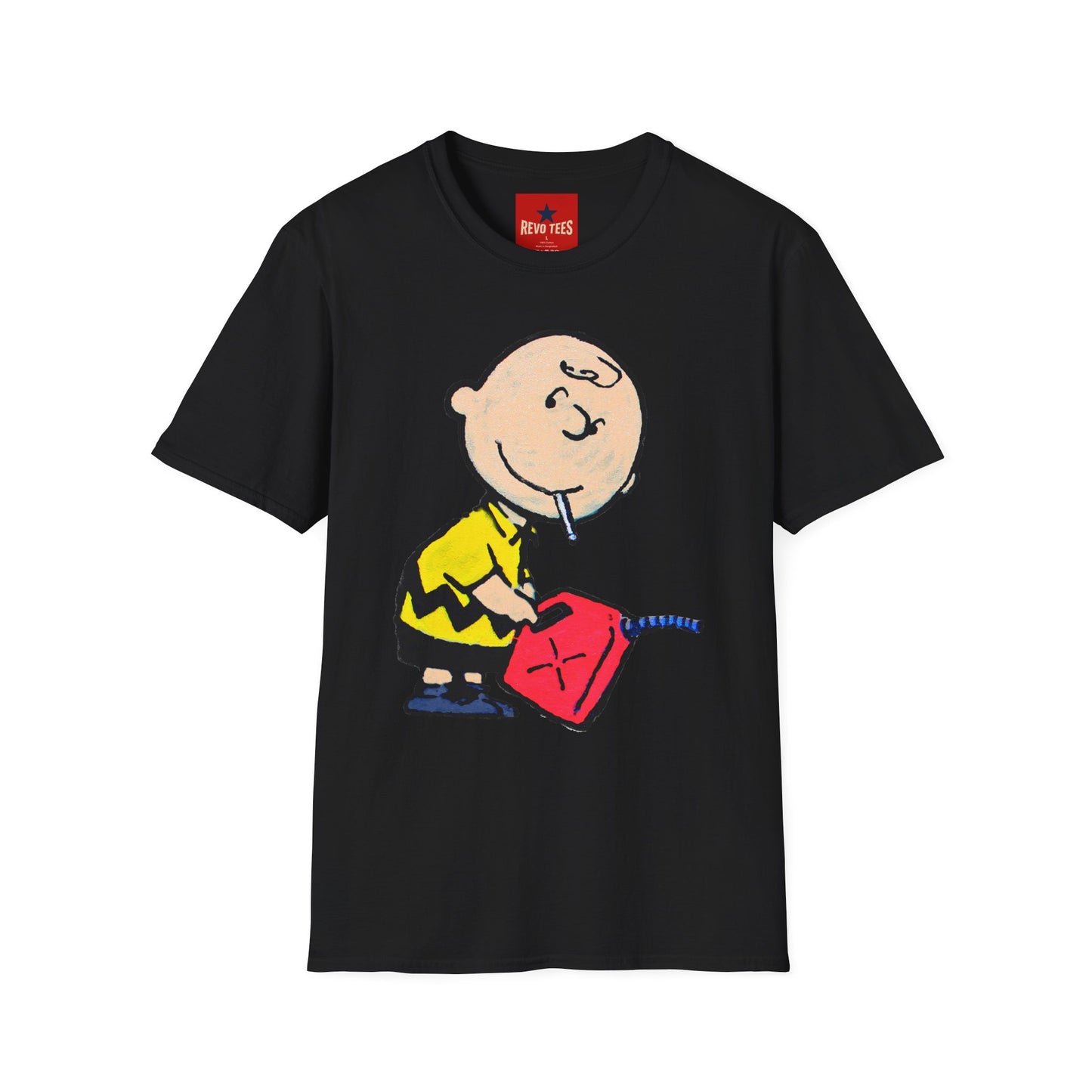 Banksy Novelty Cartoon Graphic T-Shirt — Naughty Charlie