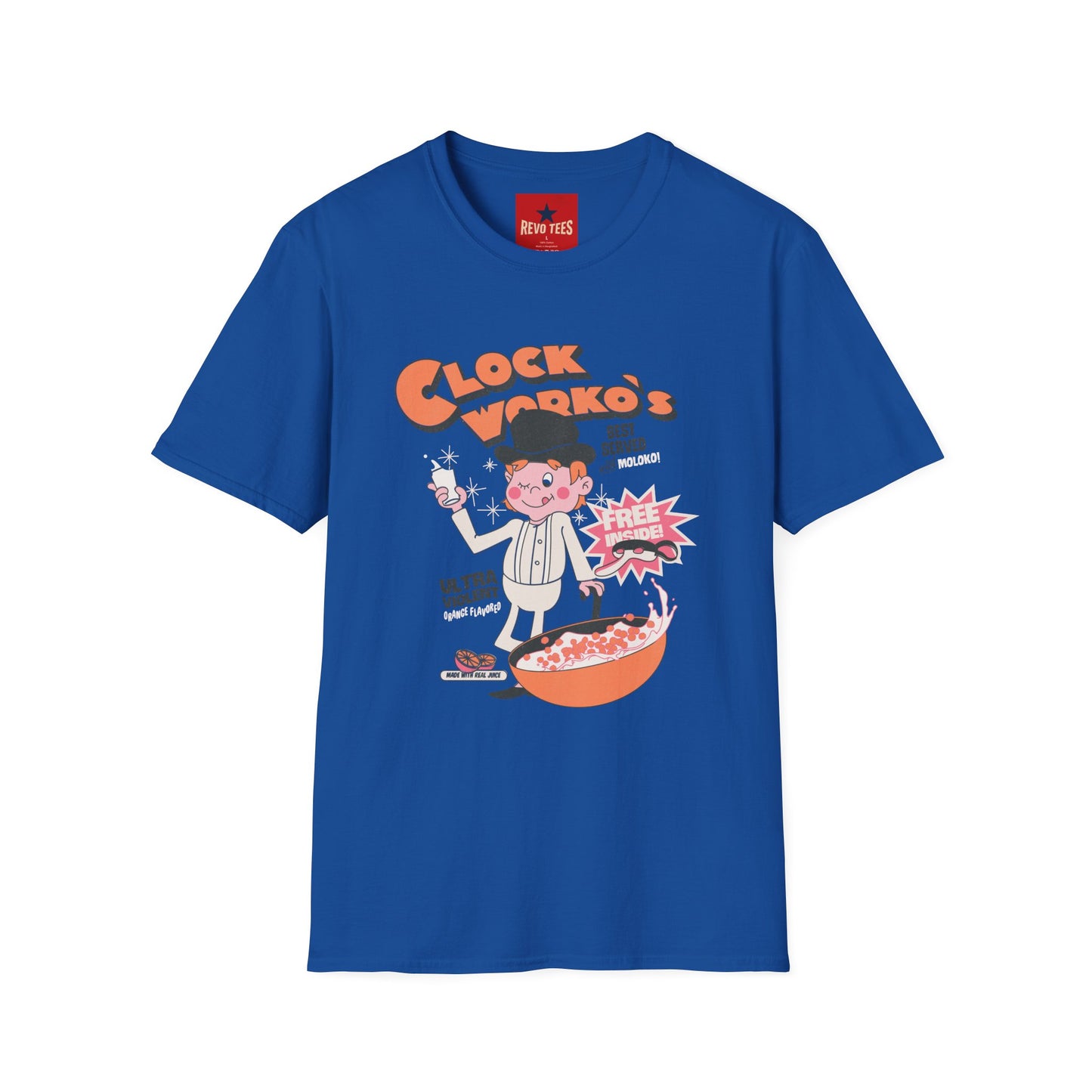 Clock Worko's Cereal Tee — Retro Cartoon Breakfast Shirt