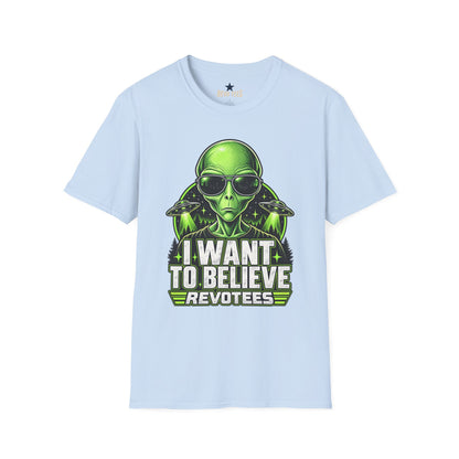REVOTEES - I Want to Believe Alien T-Shirt