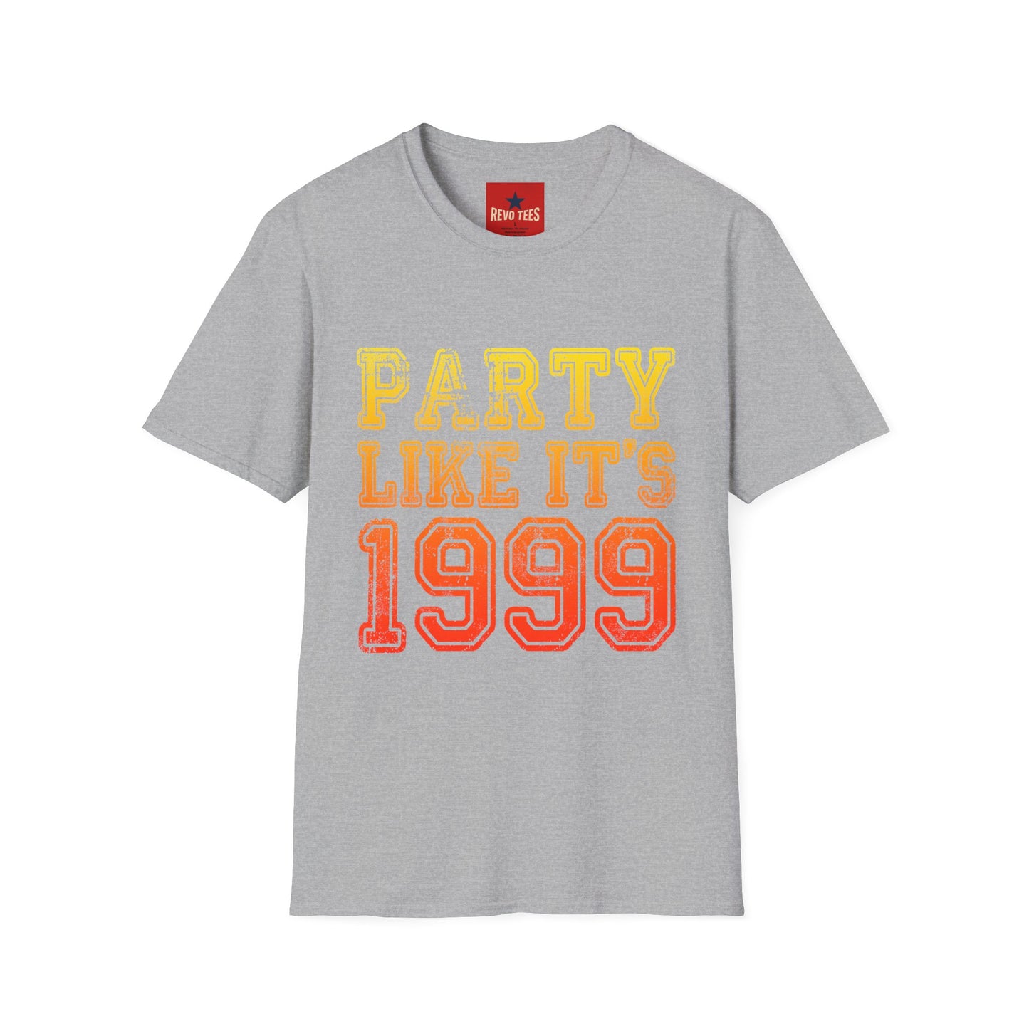 T‑Shirt — "Party Like It's 1999" Retro Gradient Tee