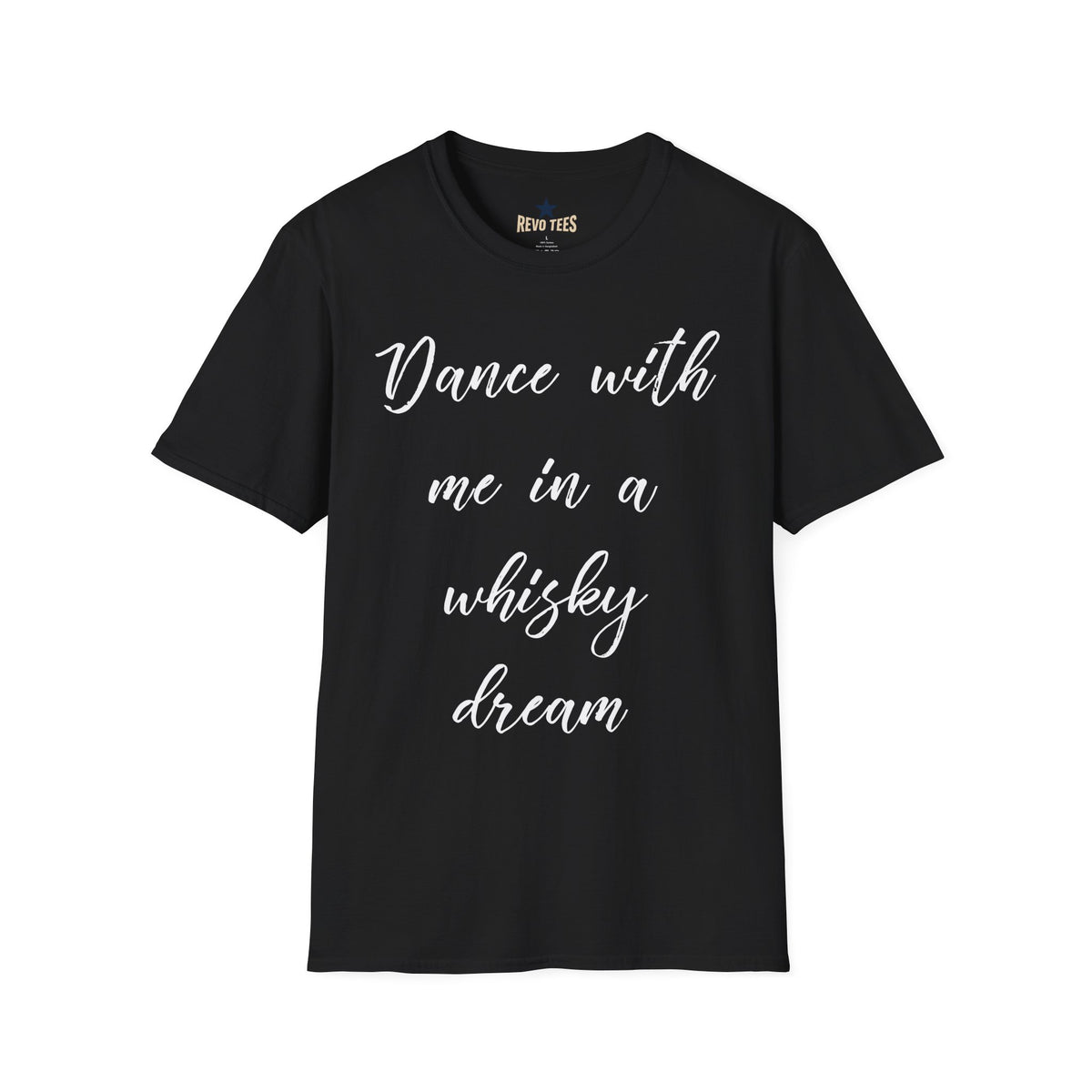 Revotees Dance with Me in a Whisky Dream Unisex Softstyle T-Shirt