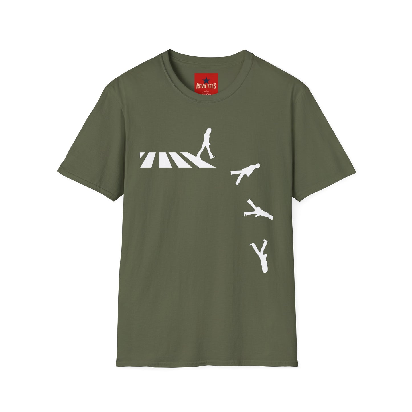 Beatles - Zebra Crossing Funny - Unisex Softstyle T-Shirt