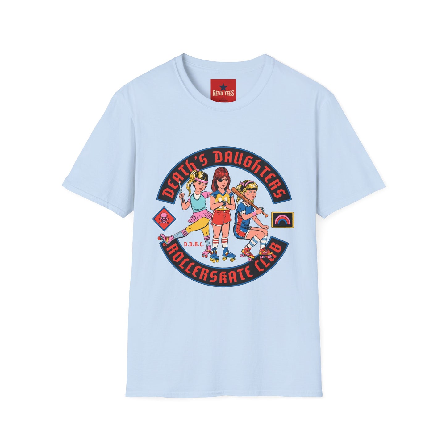 Death's Daughters Roller Skate Club T‑Shirt