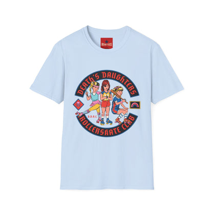 Death's Daughters Roller Skate Club T‑Shirt
