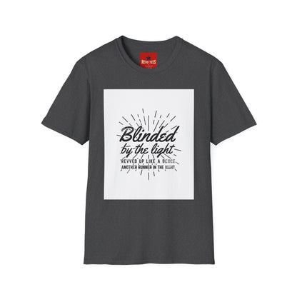 Blinded by the Light T-Shirt — Inspirational Faith Graphic Tee