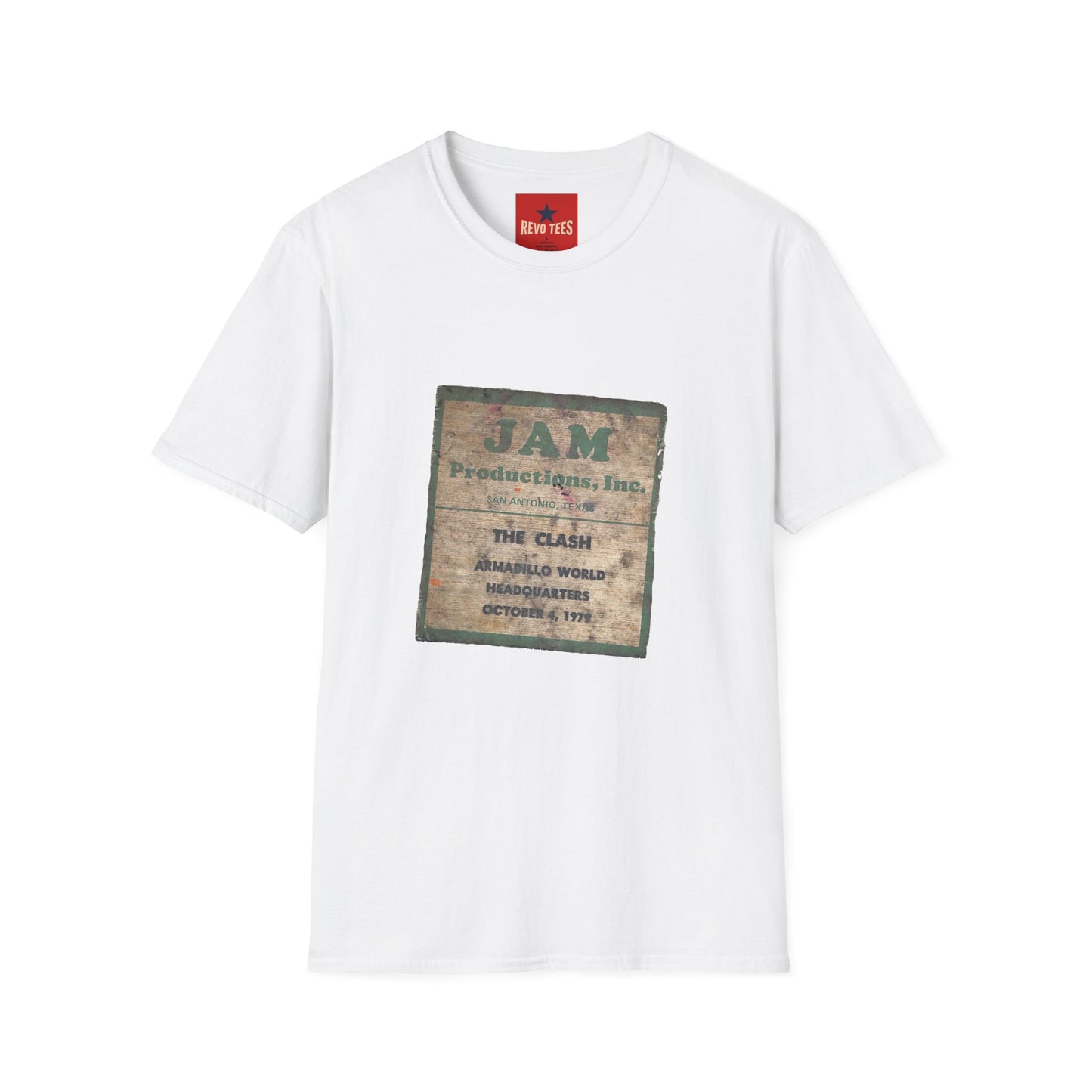 The Clash - San Antonio Fifth Tour - Unisex Softstyle T-Shirt