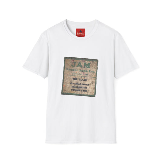The Clash - San Antonio Fifth Tour - Unisex Softstyle T-Shirt