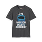 Revotees Cookie Monster Why You Delete Cookies Funny Retro Kids TV Graphic T-Shirt - alternate view 7