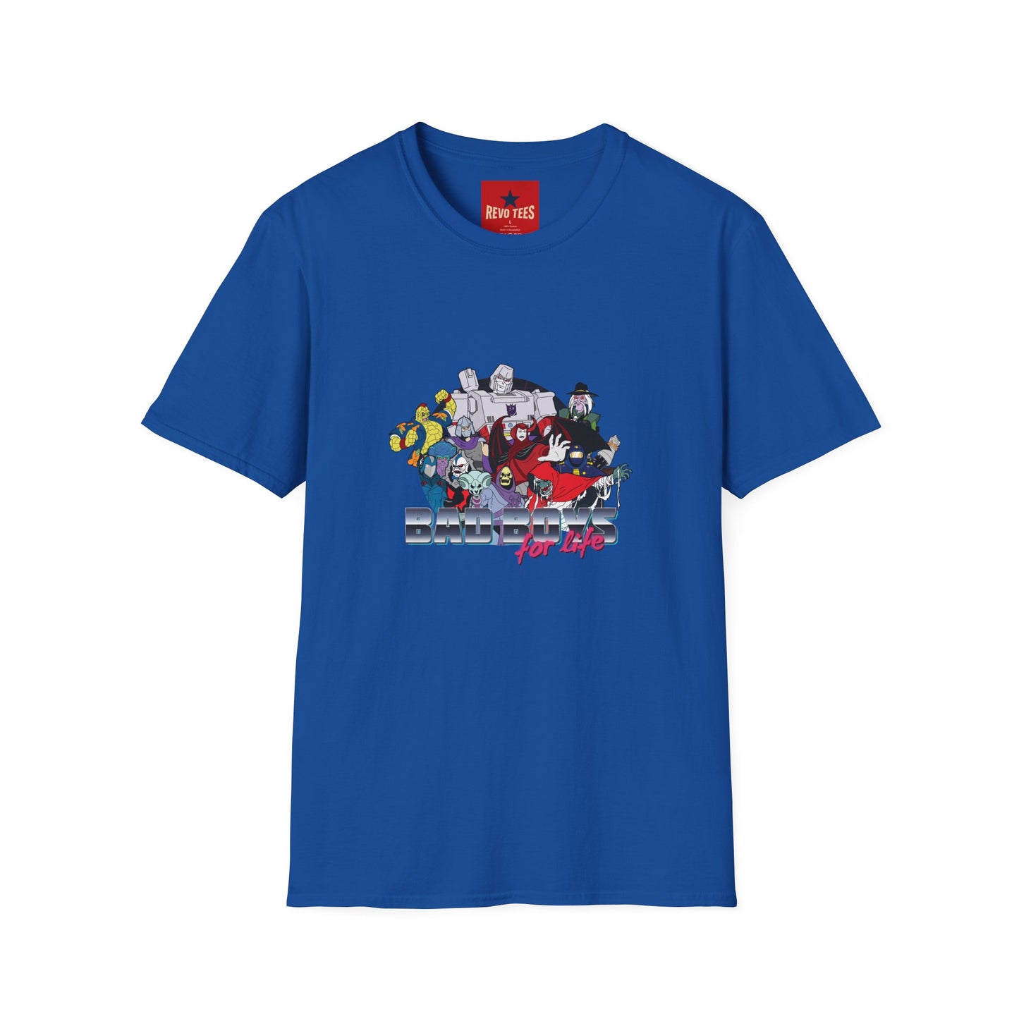 Villain Squad Graphic T-Shirt — Retro Comic Supervillains Design