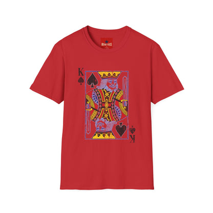 King of Spades T‑Shirt — Vintage Playing Card Graphic Tee
