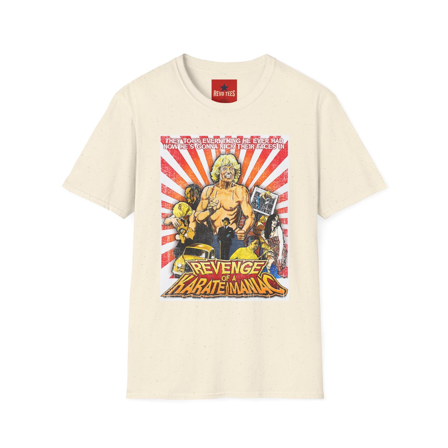 Revenge Karate Man T-Shirt — Retro Martial Arts Graphic Tee