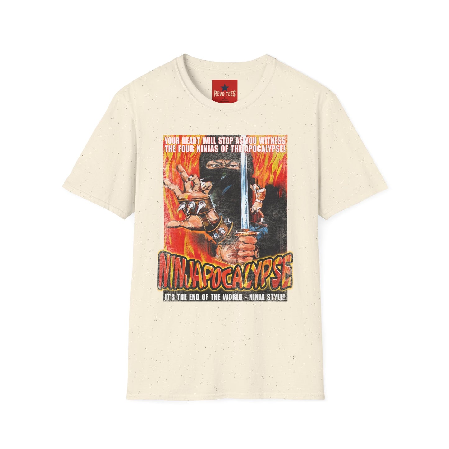Apocalypse Ninjas T‑Shirt — Retro Movie Poster Graphic Tee