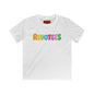 Kids Tee — Colorful 'REVOTEES' Bubble Letter Shirt for Children