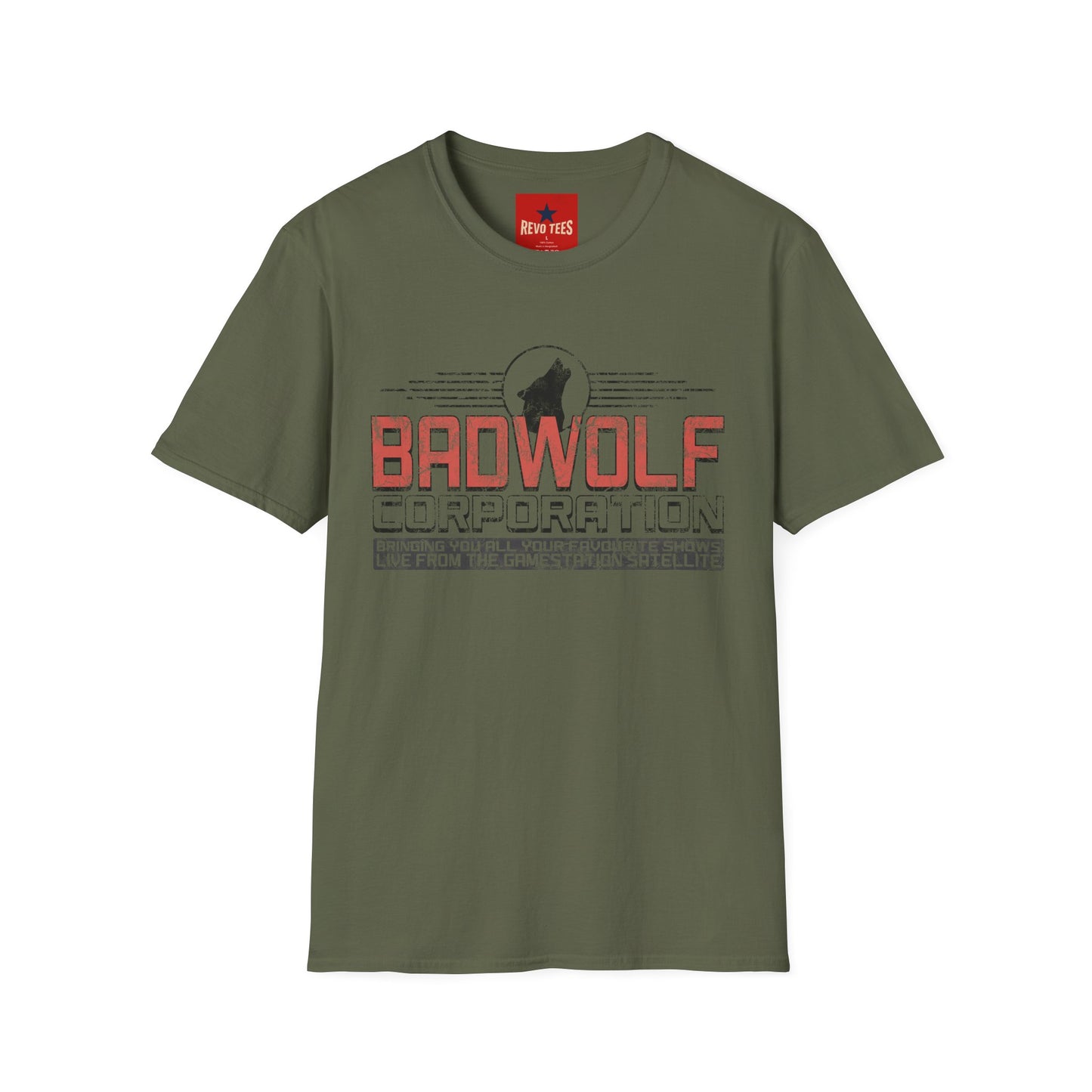 Badwolf Corporation T-Shirt — Retro Wolf Logo Tee