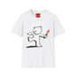 Banksy Teddy Graphic T-Shirt — Cute Mischief Cartoon Tee