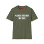 Please Excuse My Cat T-Shirt — Funny Cat Lover Tee