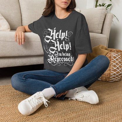 Help I am Being Repressed - Unisex Softstyle T-Shirt
