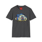 Sci‑Fi Adventure T‑Shirt — Time Traveler Crew Scene
