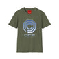OCP Logo T‑Shirt — Retro Distressed Cyberpunk Company Tee