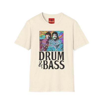 T-Shirt — Psychedelic Drum & Bass Band Portrait Tee