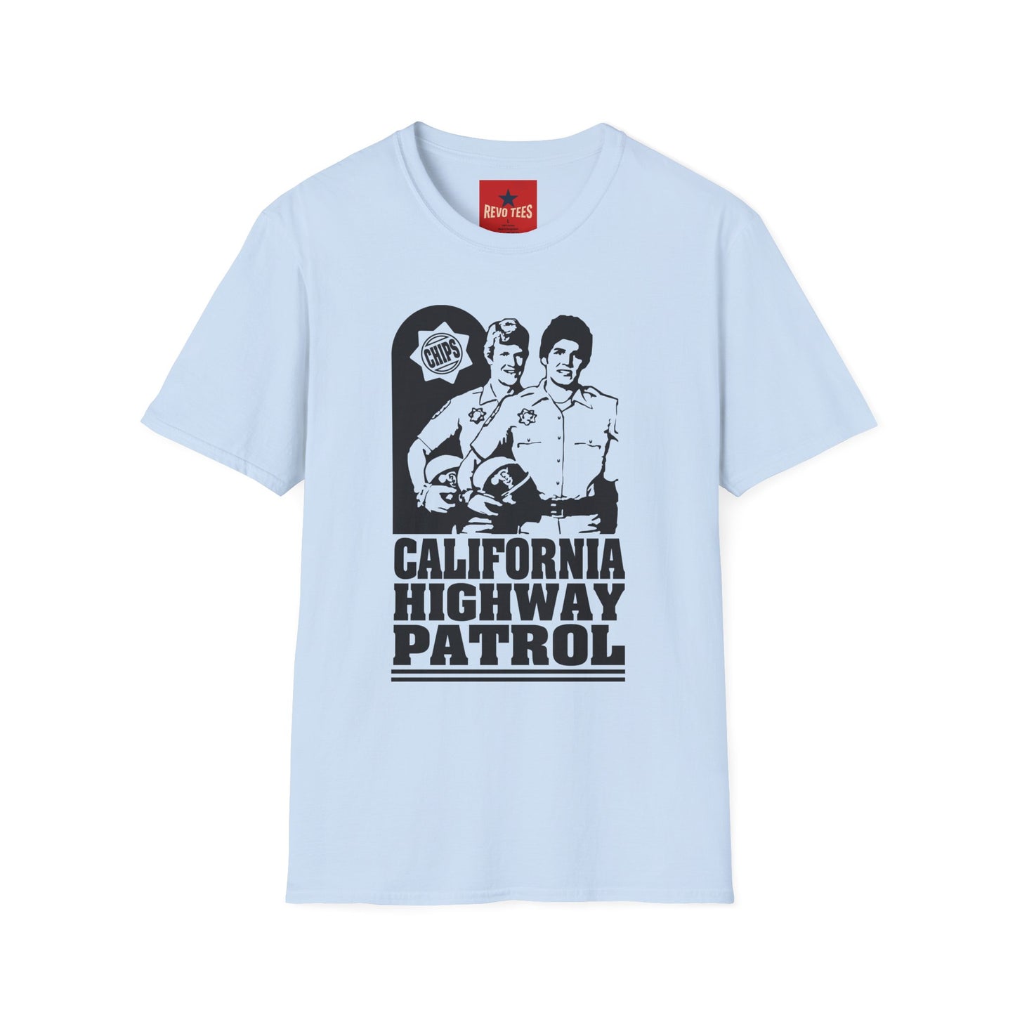 California Highway Patrol Vintage Tee — CHiPs Retro Police Graphic T-Shirt