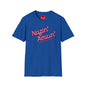 Revotees Nozin Aroun Retro Pink Script Casual T-Shirt - alternate view 9