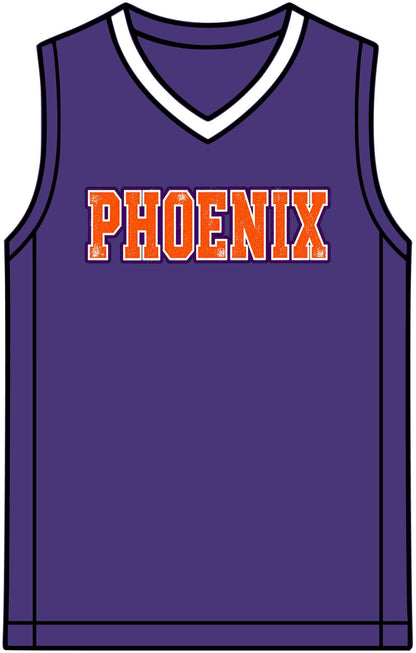 Phoenix Unofficial Basketball Jersey