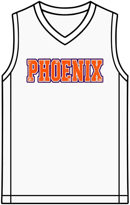 Phoenix Unofficial Basketball Jersey