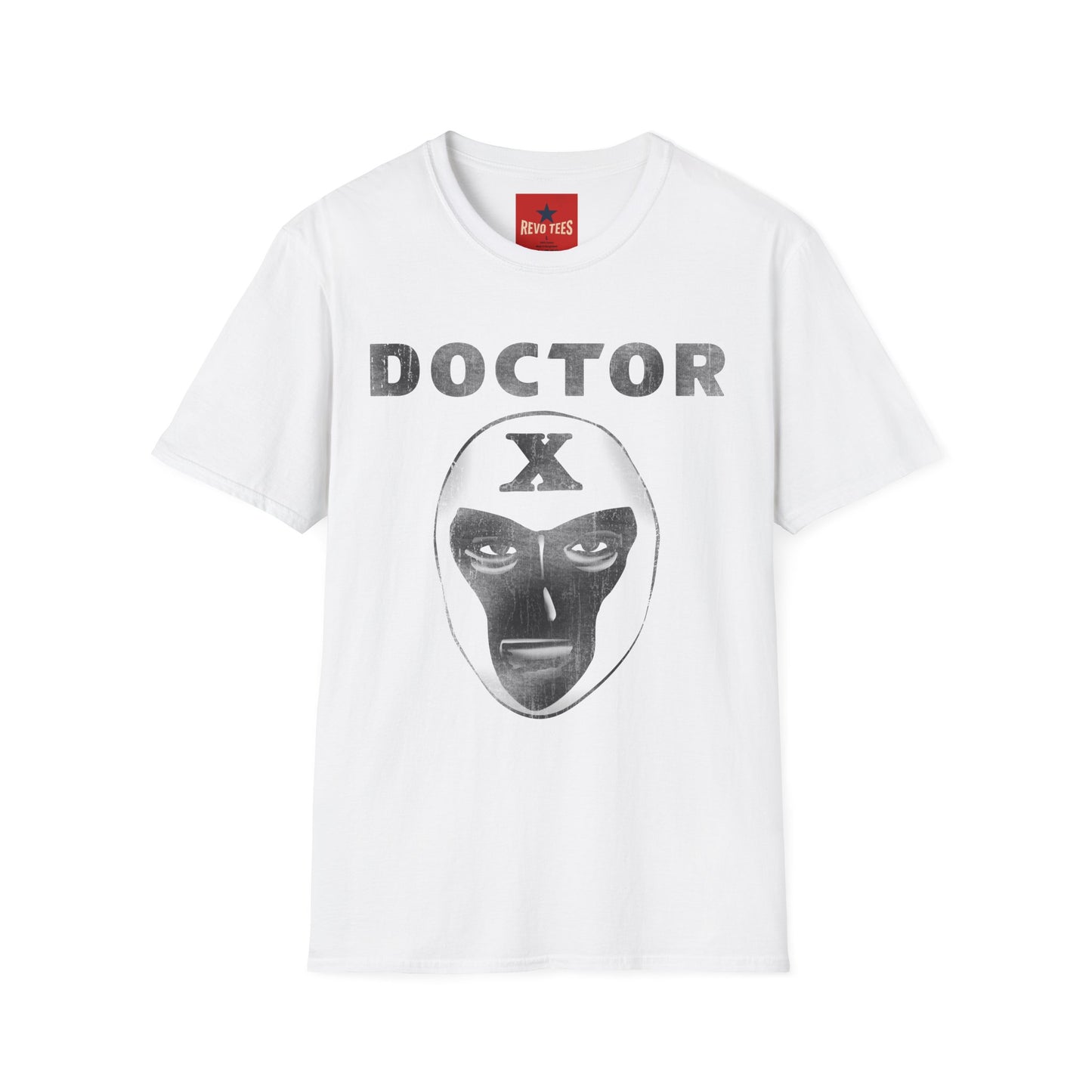 Doctor X Wrestling Mask T-Shirt — Retro Lucha Luchador Graphic Tee