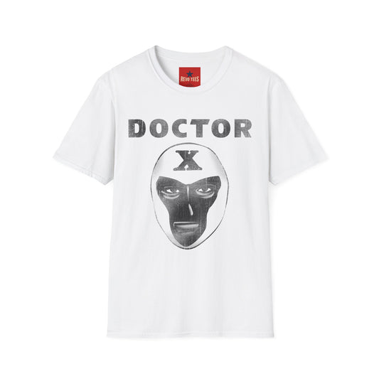 Doctor X Wrestling Mask T-Shirt — Retro Lucha Luchador Graphic Tee