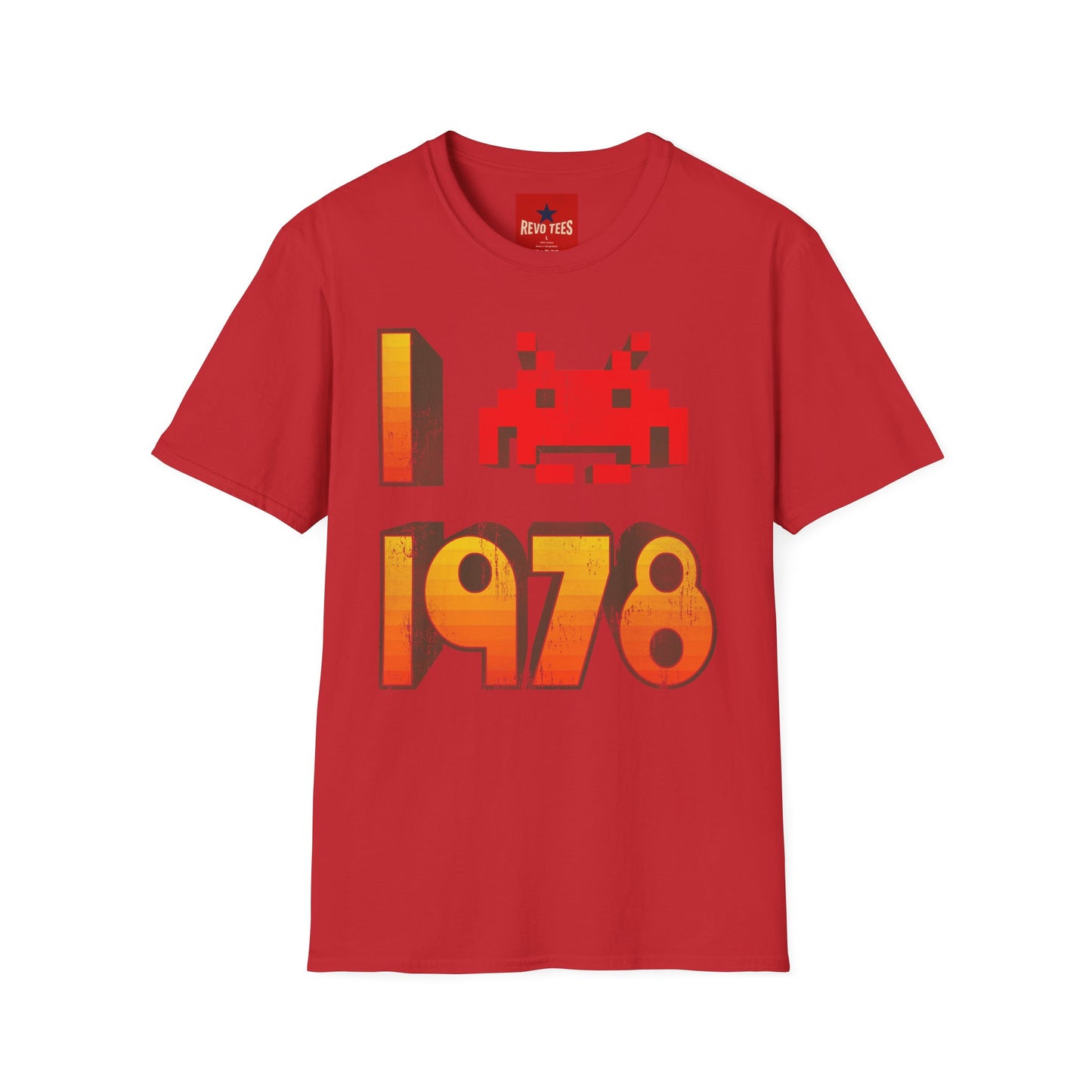 Retro 1978 Space Invader T-Shirt — Vintage Pixel Arcade Tee