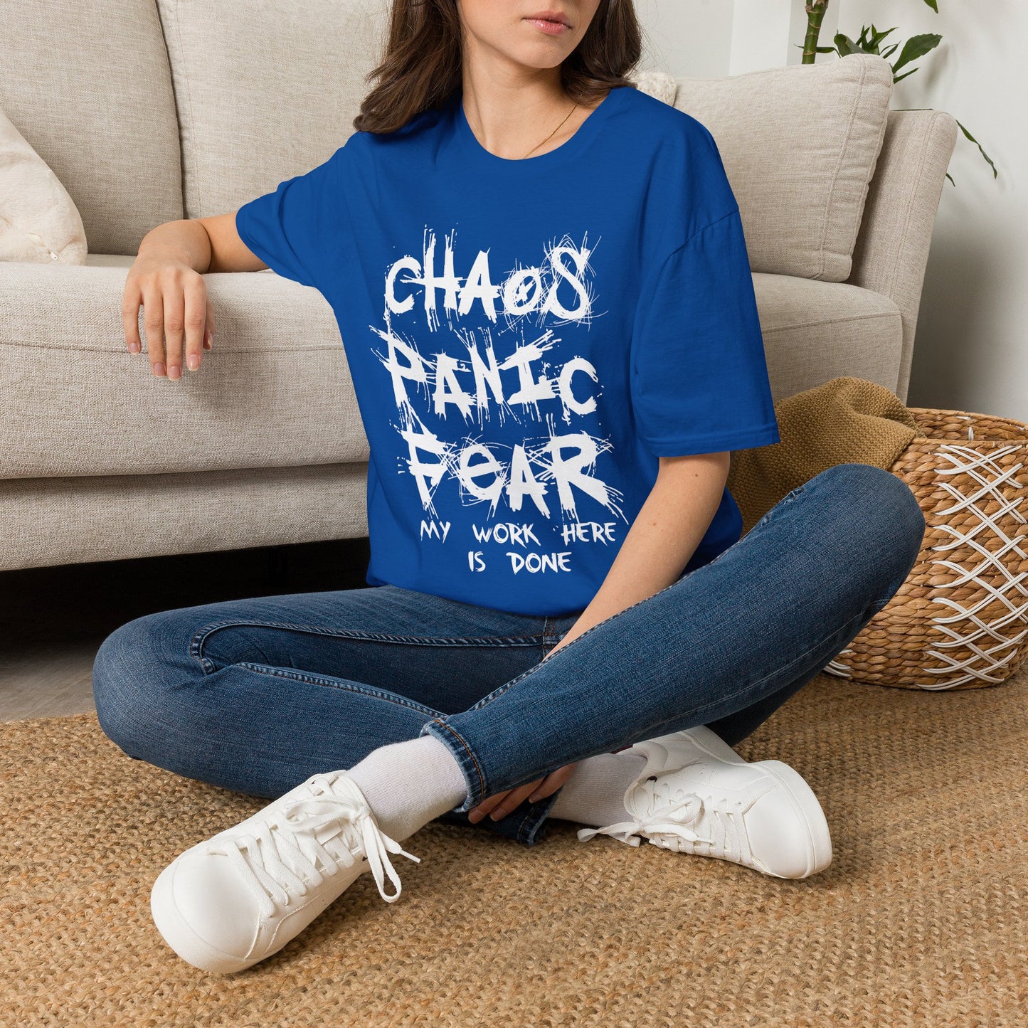Chaos Panic Fear - Unisex Softstyle T-Shirt