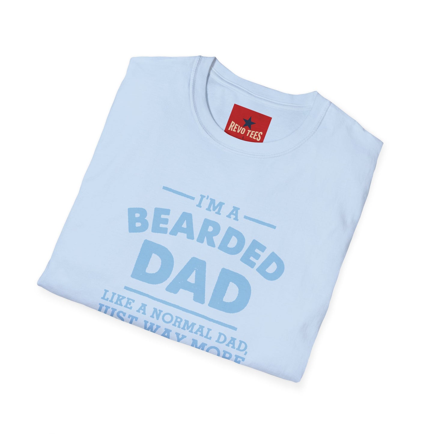 Bearded Dad T‑Shirt — "I'm a Bearded Dad" Funny Father's Day Tee