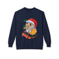 Christmas Skateboard — Santa Skateboarding Holiday Sweater Crewneck Sweatshirt