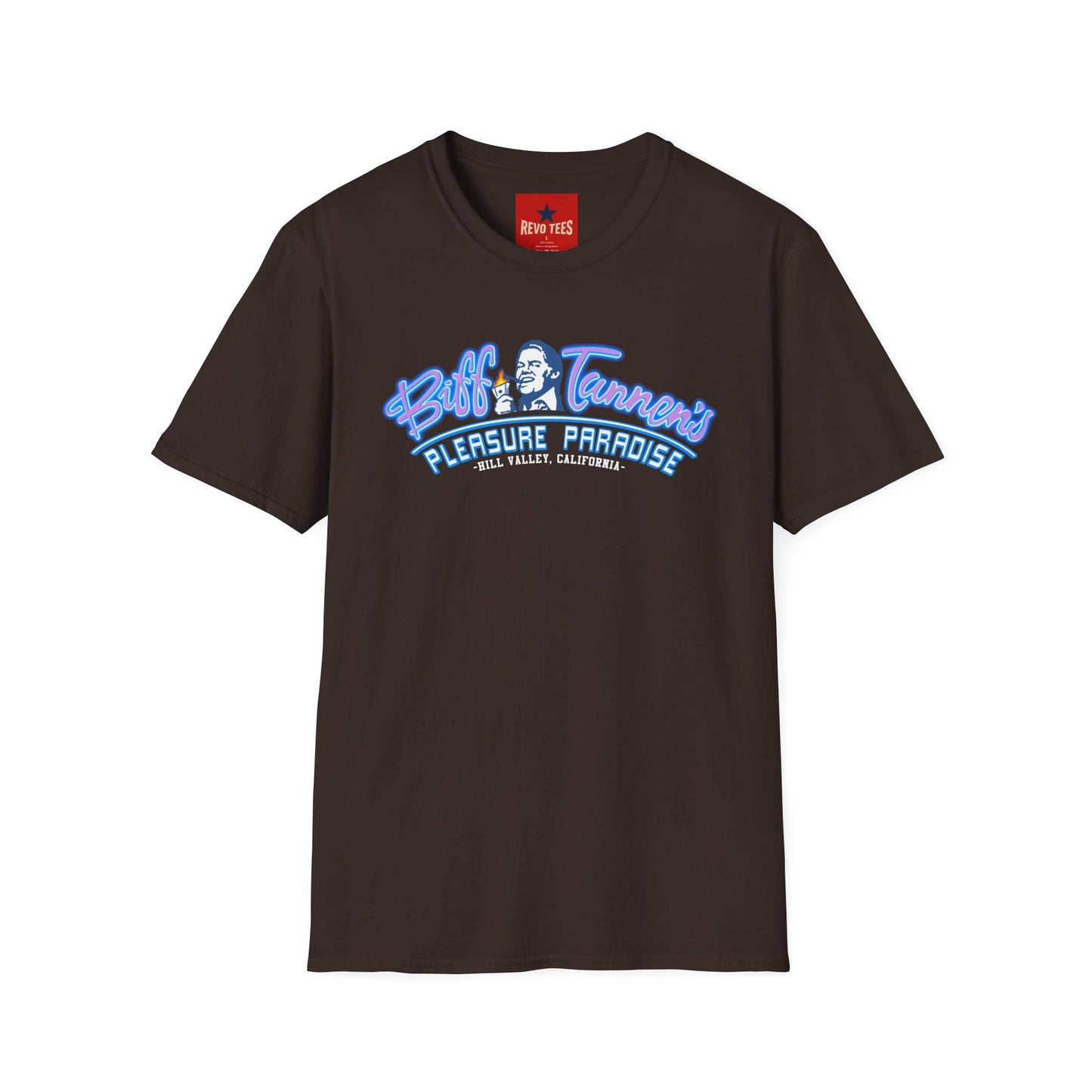 Pleasure Paradise Tee — Retro "Biff Tannen" Graphic T-Shirt