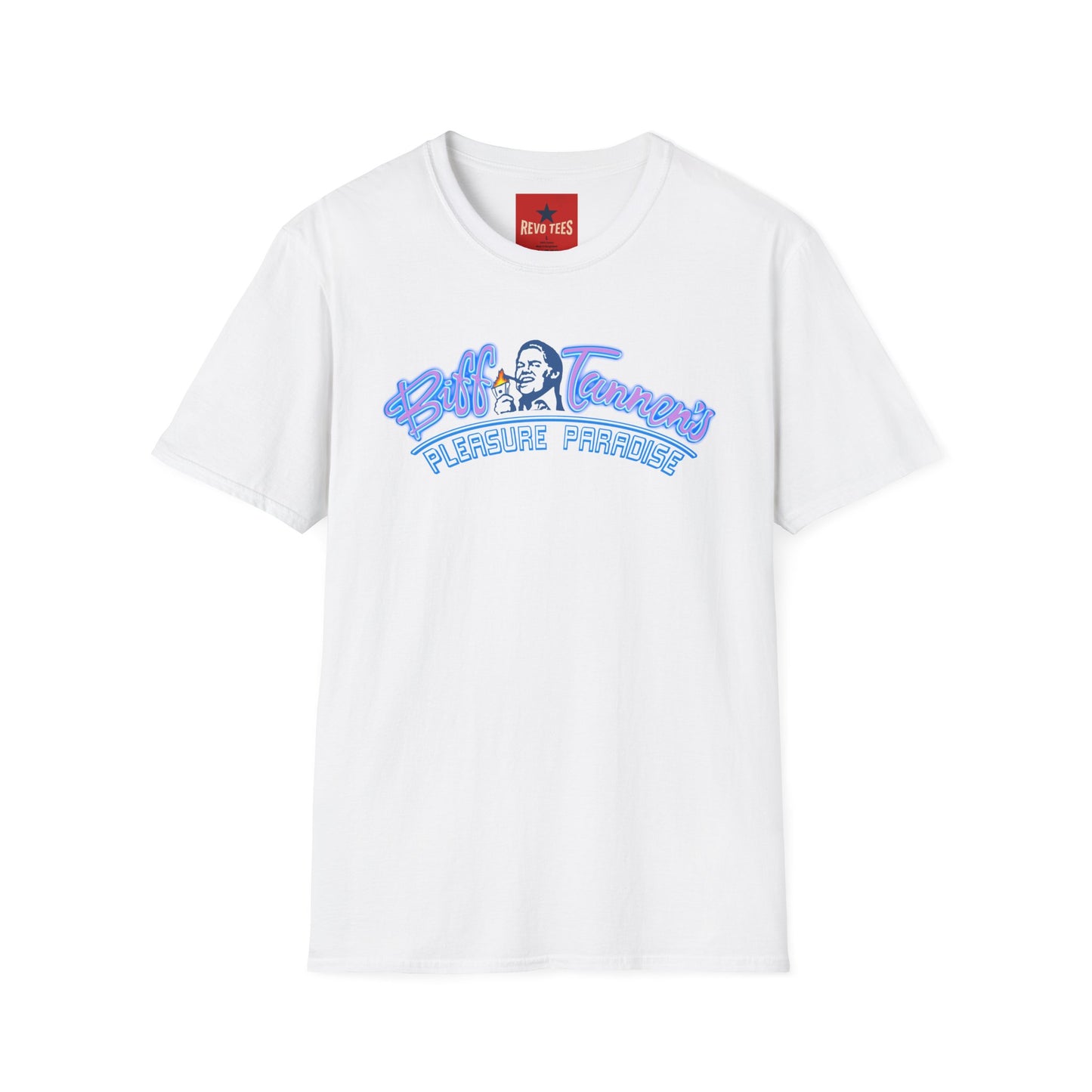 Pleasure Paradise Tee — Retro "Biff Tannen" Graphic T-Shirt