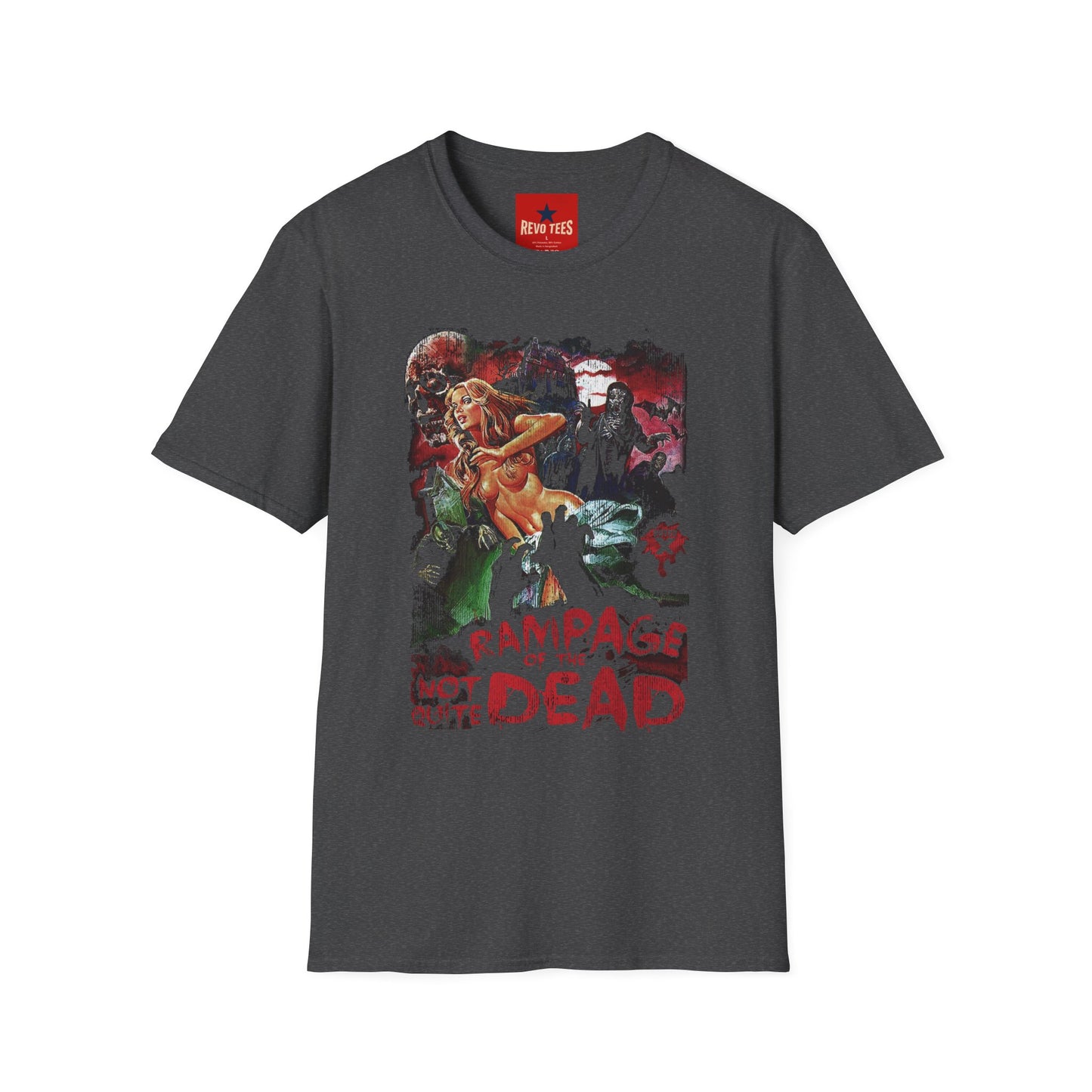 Horror Movie Poster T‑Shirt — 'Campaign of the Dead' Graphic Tee