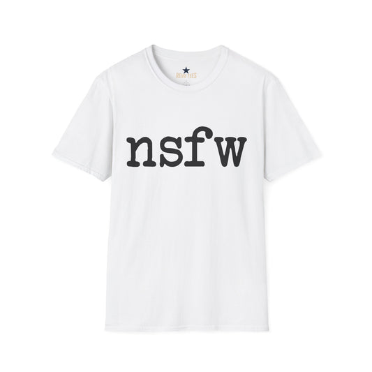 Revotees Nsfw Graphic Bold Minimalist Statement Shirt T-Shirt