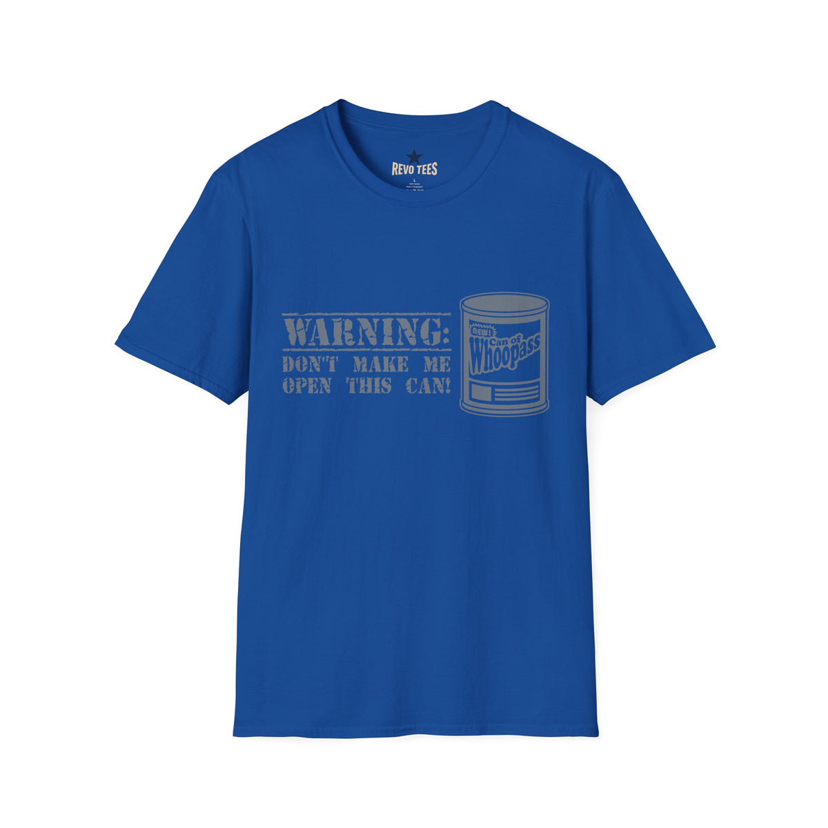 Revotees Warning Dont Make Me Open This Can Funny Whoopass Can Graphic T-Shirt - alternate view 9