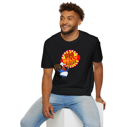 Big Belly Burger T-Shirt — Retro Fast Food Graphic Tee