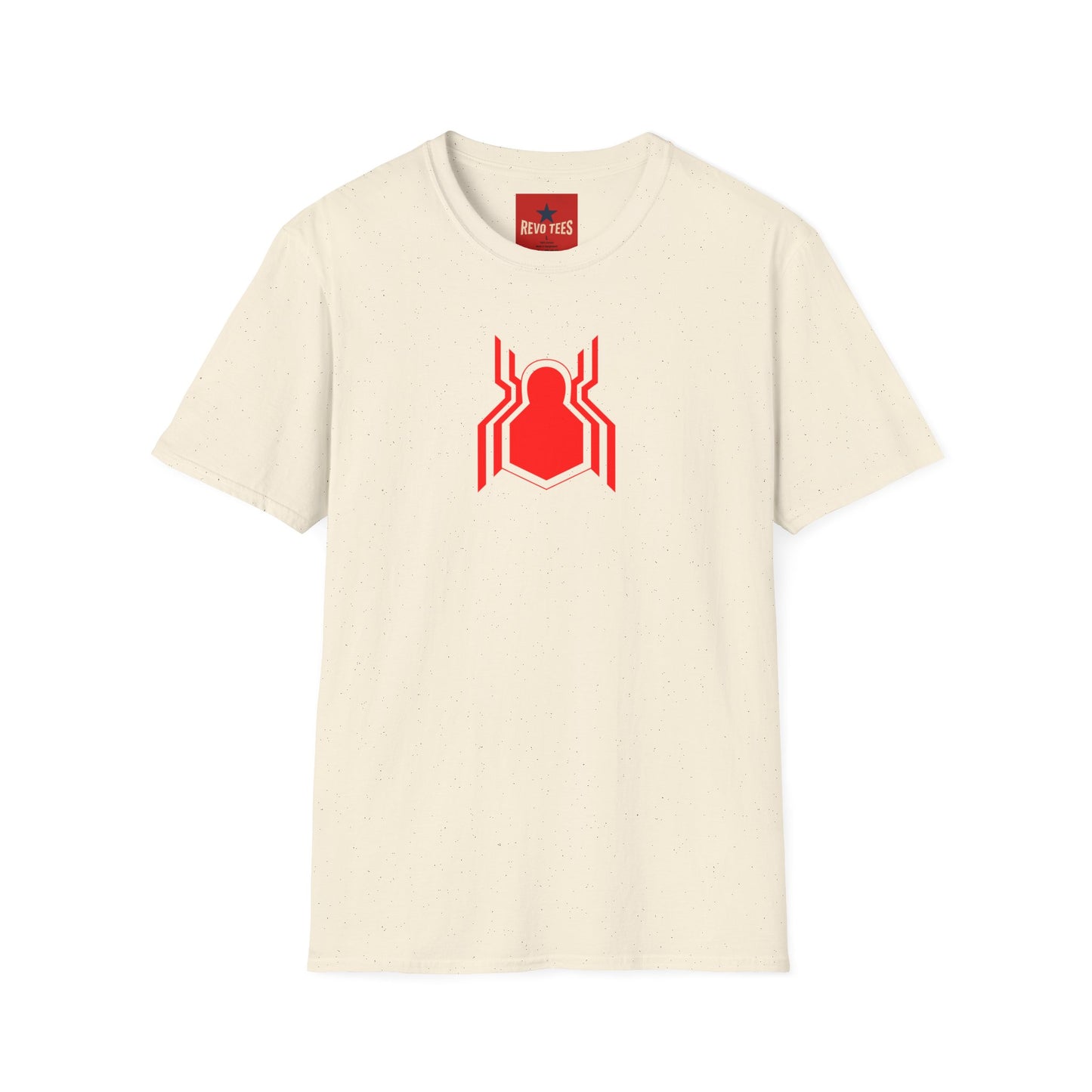 Spider Emblem T-Shirt — Minimal Red Spider Logo Tee