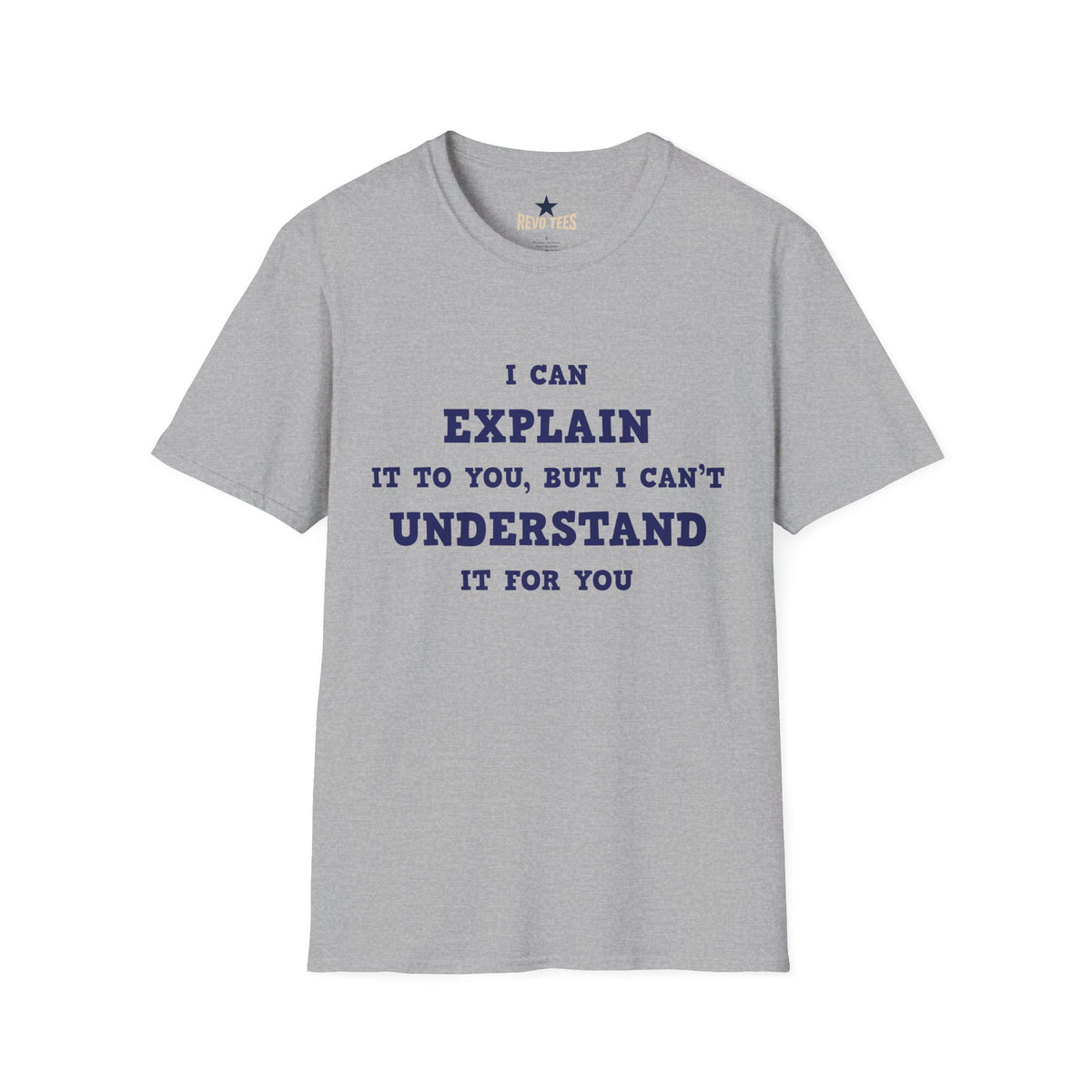 Revotees I Can Explain Unisex Softstyle T-Shirt - alternate view 4